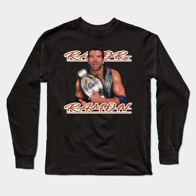 RAZOR RAMON CHAMPION Long Sleeve T-Shirt by BUDI FATHER